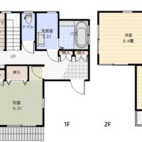 いすみ市岬町椎木　南国風な中古住宅 画像1
